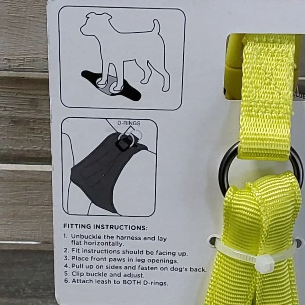 LED Rechargeable Dog Harness Vibrant Green | Boots & Barkley™ | Small